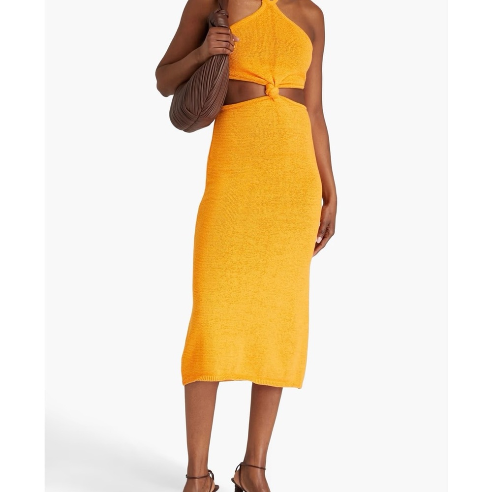 Cult Gaia Cameron Cutout Knit Dress